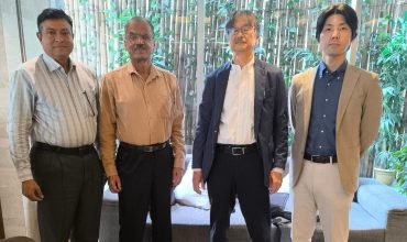 Meeting with the Japan Representative for Rail Signal & Telecommunication Project
