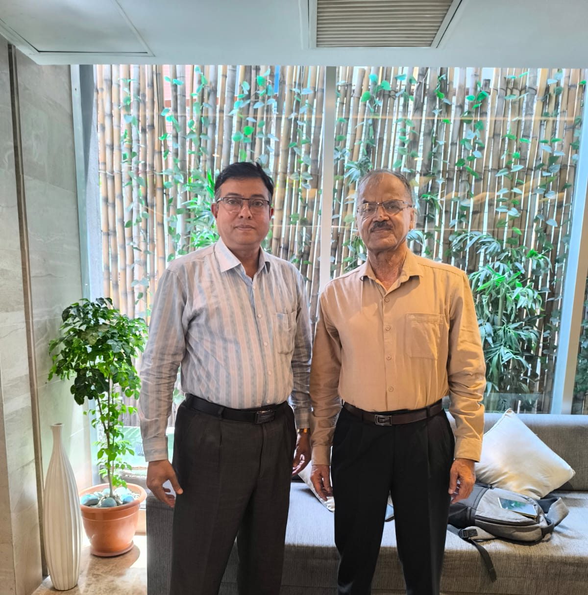 Meeting with Mr. S. Lahiri, Managing Director, Quatro Rail Technology